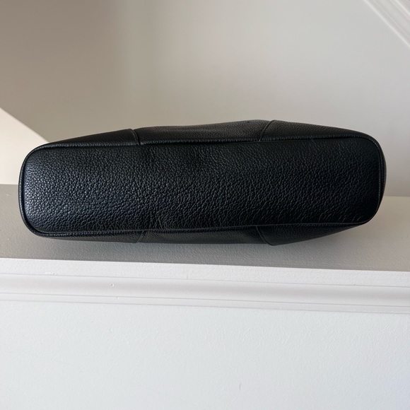 FURLA EUC Black Pebble Leather Bag - Picture 5 of 11